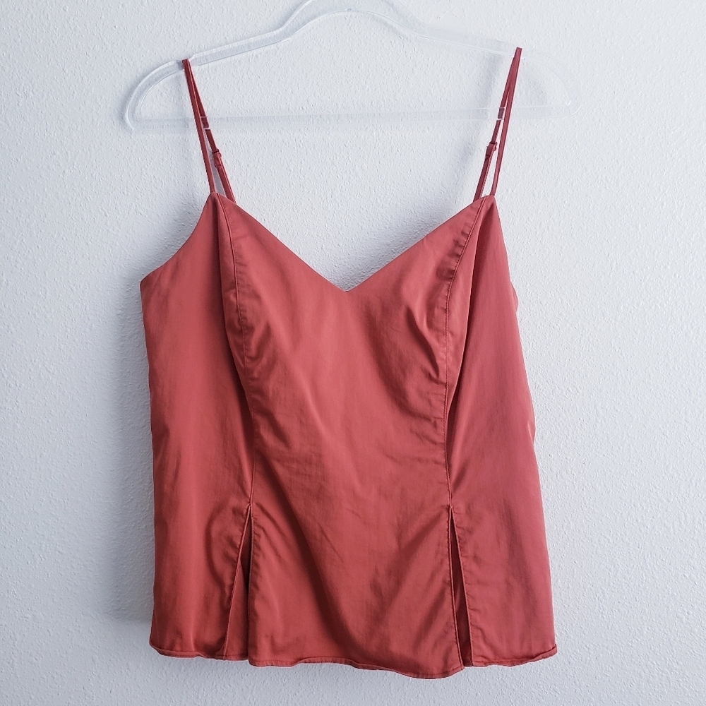 Elizabeth And James Rushed Tank Top Blouse